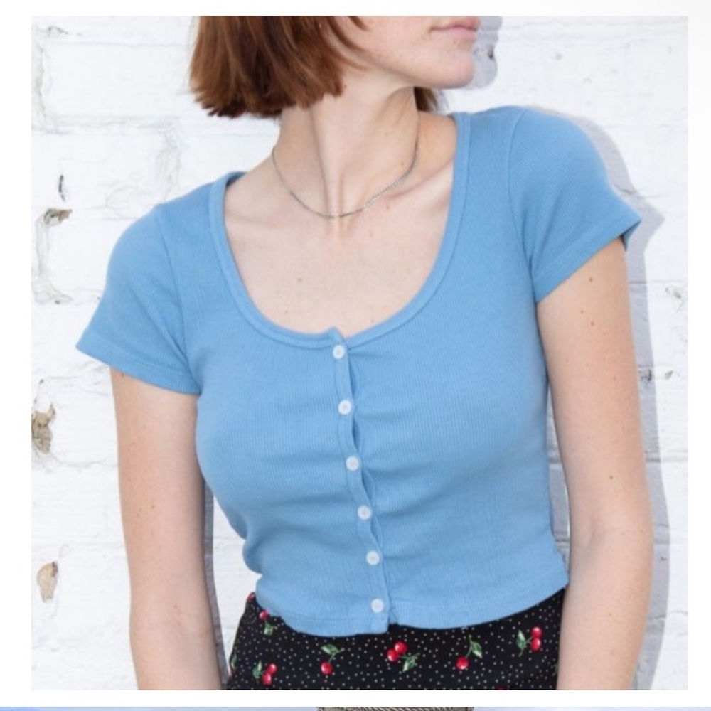 Brandy Melville button up top.